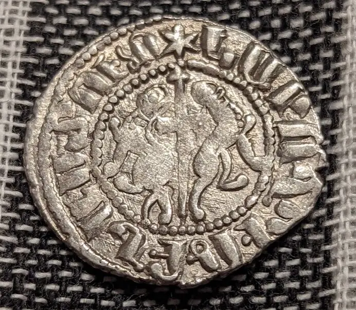 Kingdom of Armenia Silver Tram Levon IV (1320-1342) VF - View 2