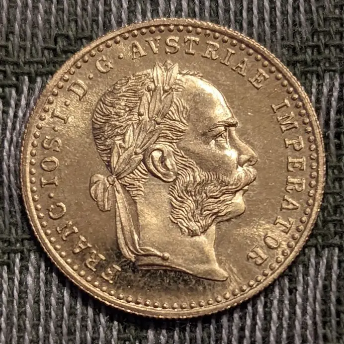 Austria Gold Ducat 1915 BU -- Proof-like image