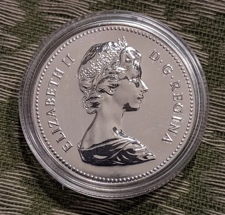 Canada Silver Dollar 1979 Griffon Ship (in box) - View 3
