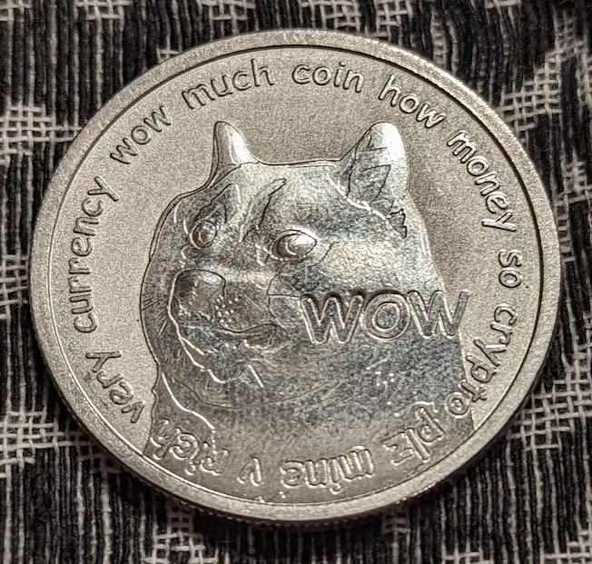 Dogecoin 1oz Silver Round image