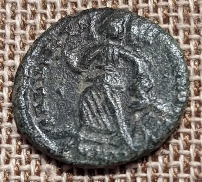 Eastern Roman Empire Bronze Coin VF - Small - View 2