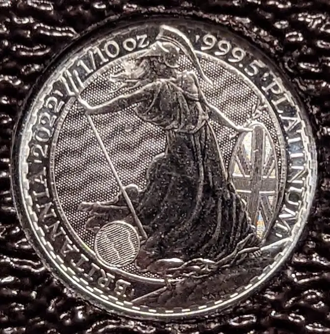 Great Britain 1/10 oz Platinum coin image