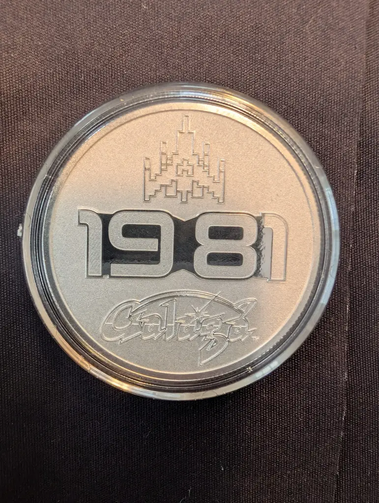 2021 Niue GALAGA 40th Anniversary Silver Coin - Obverse