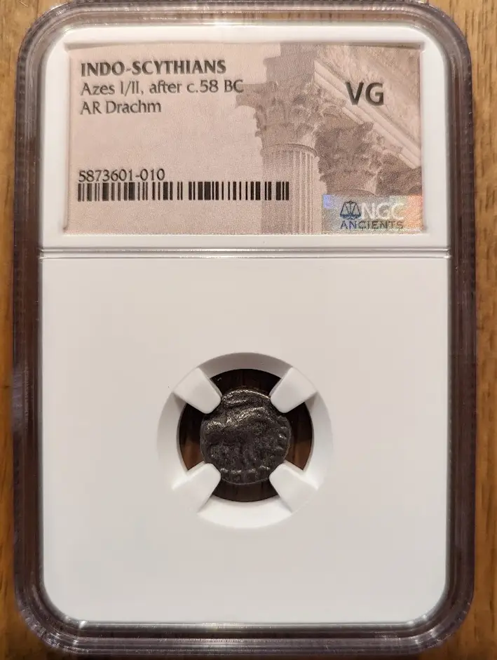 Indo-Scythians Azes I/II after c.58 BC - VG - View 3