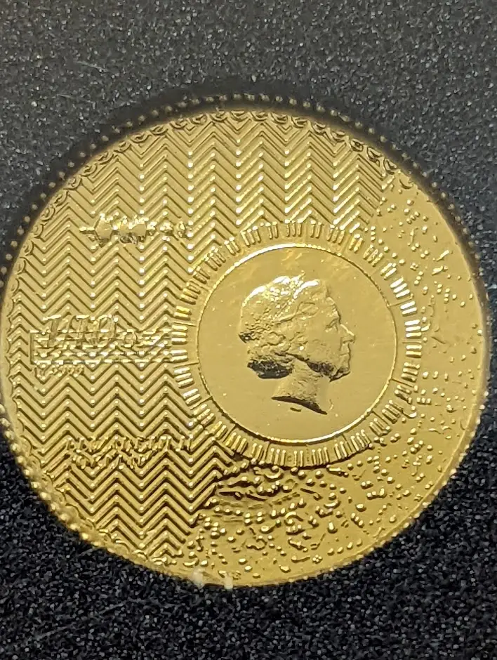 Prooflike 2021 Tokelau 1/10 oz Gold $10 Vivat Humanitas - View 2