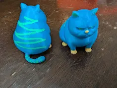 Blue Bunting Grumpy Cat image