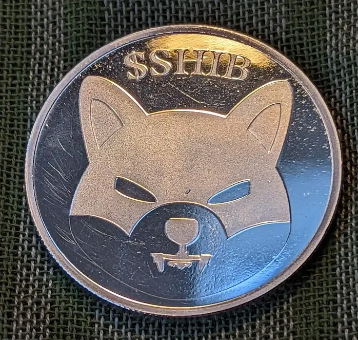 Shiba Inu 1 oz Silver Round image